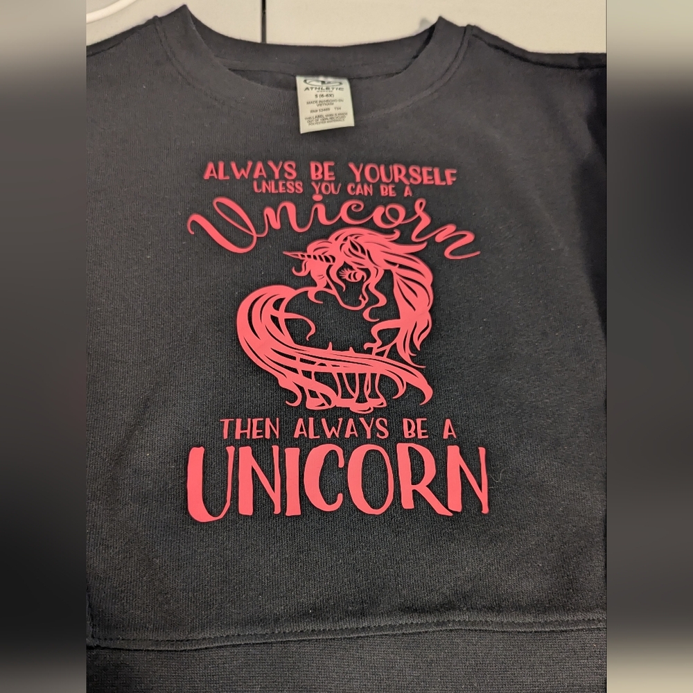 👑 HP 👑 Unicorn Sweatshirt - Custom Made!
